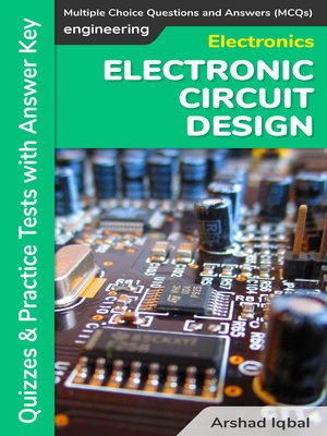 cover image of Electronic Circuit Design Multiple Choice Questions and Answers (MCQs)